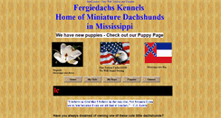 Desktop Screenshot of fergiedachs.net