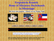 Tablet Screenshot of fergiedachs.net